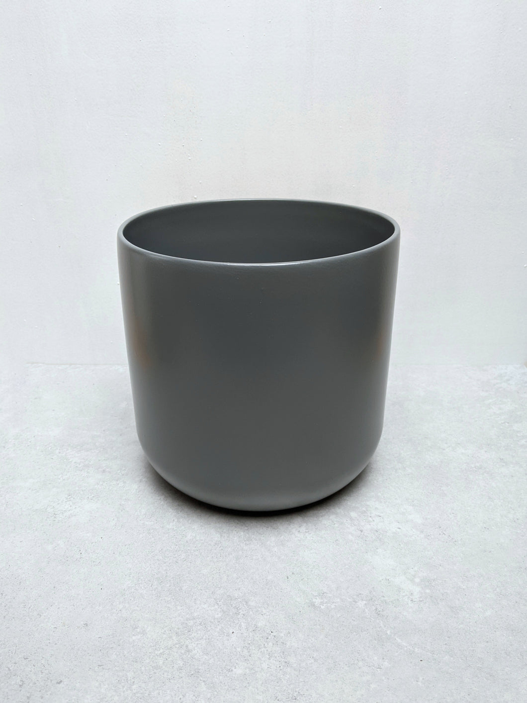Ceramic Pot - Charcoal - 24cm