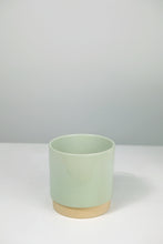 Load image into Gallery viewer, Glazed Ceramic Pot - Soft Mint - 13cm