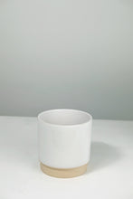 Load image into Gallery viewer, Glazed Ceramic Pot - White - 13cm