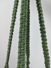 Load image into Gallery viewer, Handwoven Macrame Hanger - Green