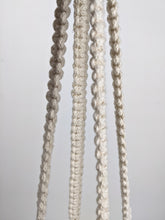 Load image into Gallery viewer, Handwoven Macrame Hanger - White