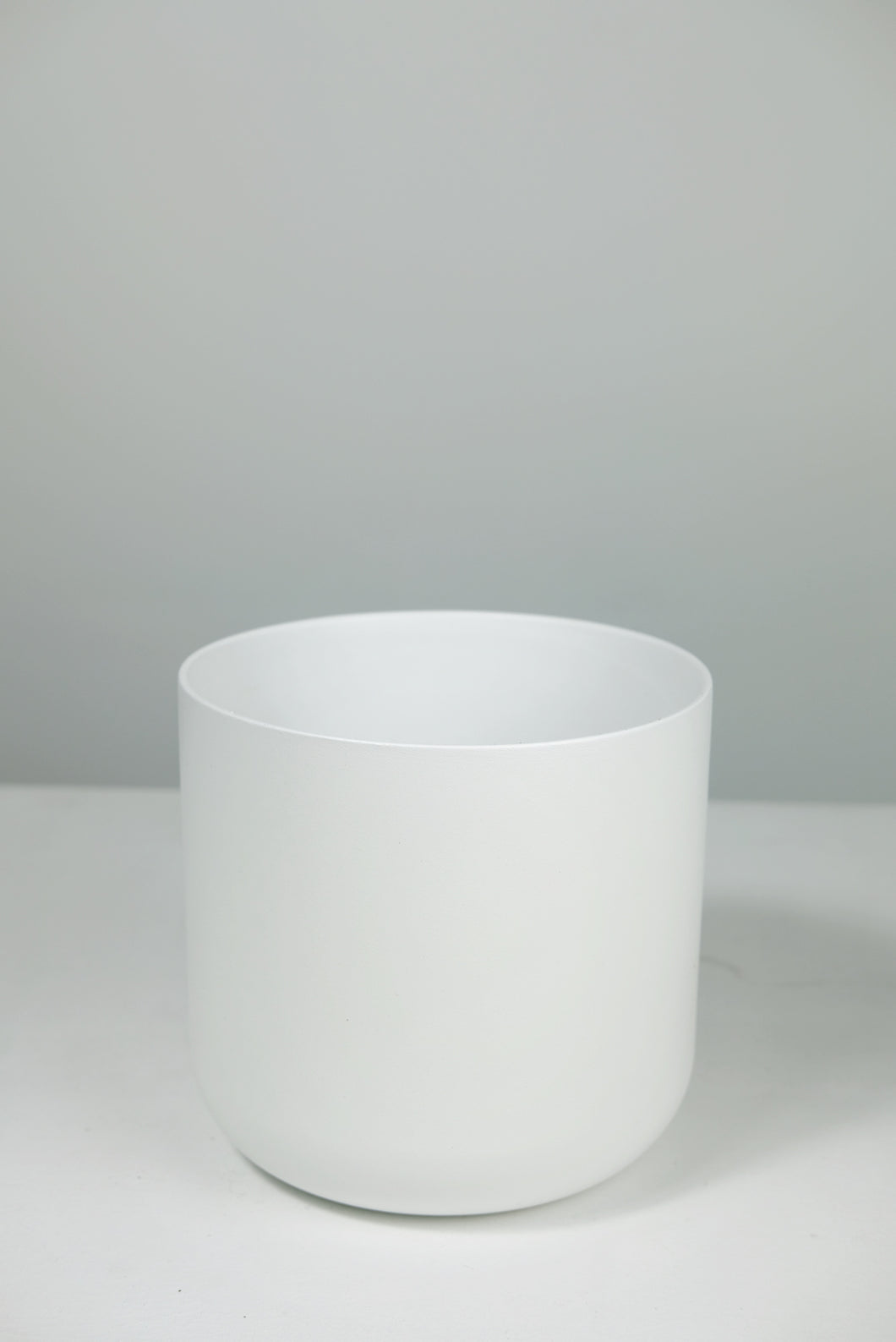 Ceramic Pot - White - 18.5cm