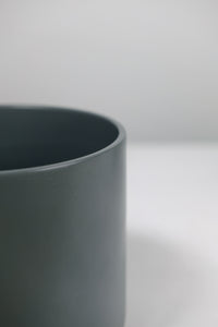 Ceramic Pot - Charcoal - 11.5cm