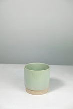 Load image into Gallery viewer, Glazed Ceramic Pot - Soft Mint - 11cm
