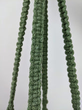 Load image into Gallery viewer, Handwoven Macrame Hanger - Green
